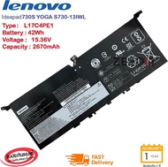 (ส่งฟรี ประกัน 1 ปี) แบตเตอรี่ Battery Lenovo IdeaPad 730S YOGA S730-13IWL L17C4PE1 ของแท้