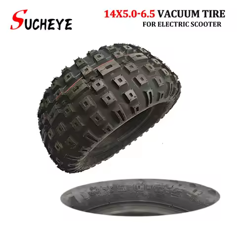 For Electric Scooter Tire Tubeless 14 Inch 14X5.0-6.5 130/70-6.5 Off-road Tyre Good Quality Replacem