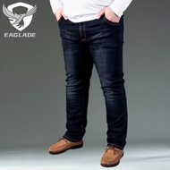 Jeans Men Big Size Straight Cut Stretchable Denim 021+