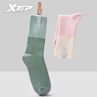 XTEP Women Socks Comfortable Fashion Two Pairs