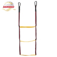 LI【ready stock】Outdoor Climbing Rope Ladder 3 Step Rope Ladder Foldable Assist Boarding Boat Rope Ladder, For Inflatable Boat, Kayak, Motorboat, Canoeing