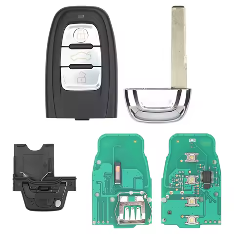 dahai Smart Remote Key Semi Keyless 3/BTN 315MHz/433MHZ/868MHZ 8T0 959 754C for For Audi Q5 A4L A5 A