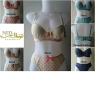 BRA SET + CD WANITA merk TOYAZI