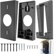 Waldenlife Video Doorbell Mount - Black Plastic Wall Mount for Ring 2/3/3 Plus - Fits Vinyl, Aluminu