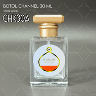 Stiker Label Khusus Botol Parfum Chanel 30 ml Sticker Parfume Custom Label Wewangian Ch Channel Kotak