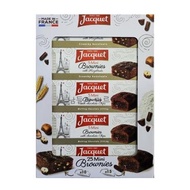 JACQUET mini brownie hazelnut brownie chocolate chip cake 30g x 25