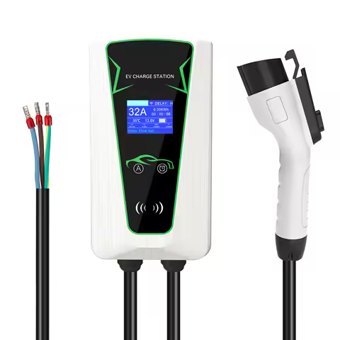 AC Vehicle Type 2 GBT Type 1 Charger Vehicle Station Car Charger 7kw 11kw 22kw 220 380 Volts