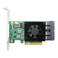 PCI Express 3.0 x8 to 4 x U.2 (SFF-8643) NVMe Switch Adapter PE383-4I