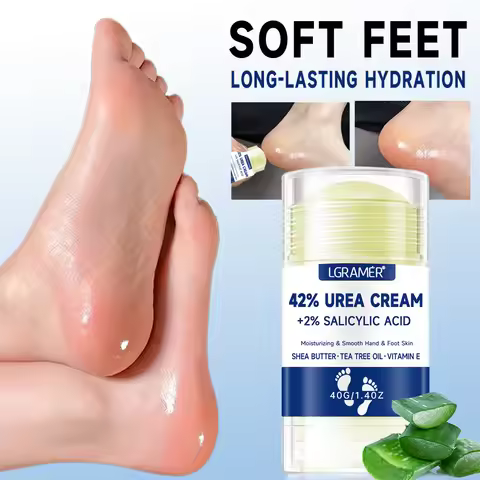 42% Urea Foot Cream + 2% Salicylic Acid Intensive Hydrating Foot And Hand Care Moisturizing Foot Cre
