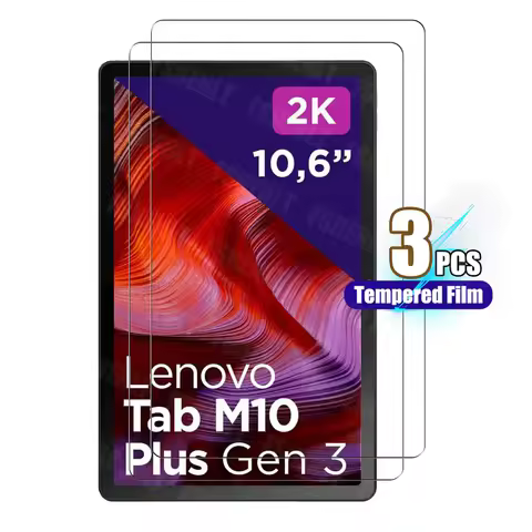 Screen Protector for Lenovo Tab M10 Plus (3rd Gen) 10.61" TB128FU TB125FU 9H Hardness HD Clear Anti 