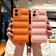 Luxury 3D Down Jacket Casing For Honor X9A X9B X9  X8A X8 X7B X7A X7  X6 5G 4G Simple Lens Protectio