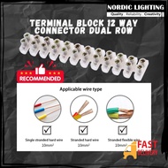 Nordic Lighting 20Amp 12 Way Position Wire Connector/ Terminal 12 Possition / Wire connecter (A-20AM