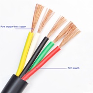 INT- RVV Cable 22AWG/20AWG/18AWG 2 3 4 5 6 7 8 10 Cores PVC Sheathed Flexible Wire Control Signal Li