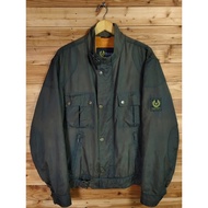 WAX JACKET BELSTAFF GANGSTER GOLD LABEL MADE IN ITALY RIDING JACKET LD 120