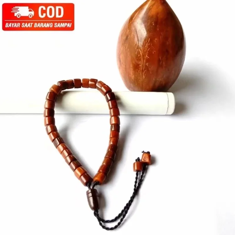 TASBIH KAYU KOKKA GELANG ASLI BLACK & BROWN