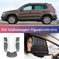 Car Sunshade For Volkswagen VW Tiguan 5N 2008-2016 Magnetic Car Sunshade Shield Front Windshield Fra