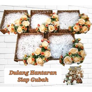 Dulang hantaran siap gubah pallet coklat/Dulang siap gubah murah (108/109)