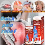 Jemeesen Pain Relief Spray 100ml Immediate pain relief Rheumatism Gout Arthritis Herbal Muscle damag
