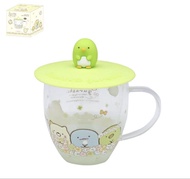 角落生物杯連杯蓋 Sumikko Gurashi Glass Mug with Silicone Lid