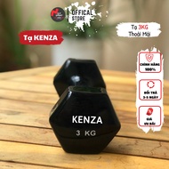 YuKo 3KG Iron Core Dumbbells for Men and Women, Gym Equipment to Exercise Arm Muscles, Slim Arms and