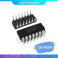 5PCS 7408 SN7408N DIP14 DIP IC new original In Stock