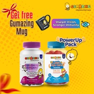 Gumazing Kids Power Up Combo Pack: Elderberry Immunity & Lutein Eye Care