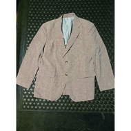 MERAH LUXURY BRANDED TARTAN BLAZER JACKET RED WHITE AUSTIN REED