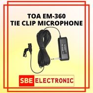 TOA EM-360 Tie Clip Microphone
