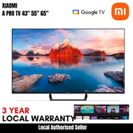 Xiaomi 4K Ultra UHD Smart TV A Pro 43" l 55" l 65" (Google TV) - 3 Years Local Xiaomi warranty