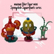 Aquarium fiber toy figure mrs.puff plankton/ LARRY/ family bikini bottom/