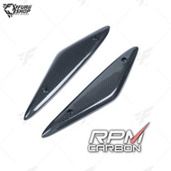 Small Tank Side Cover RPM Carbon Panels: for Ducati Hypermotard 939/Hypermotard 821 2013+