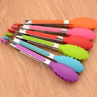 Silicone Clamp||Colorful Silicone Food Tongs/Capitan|Silicone Tongs Anti-Slip Silicone Food Tongs