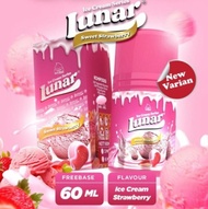( FBS 60 ) Lunar Sweet Strawberry Ice Cream 60ML - Original 100%