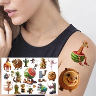 Shanhaijing Tattoo Sticker Waterproof Temporary Eco Safe Transfer Art Skin Body Friendly Water A4h2