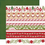 Echo Park 12 X 12 Cardstock- I Love Christmas(Pack of 2 pcs)