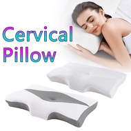 Memory Foam Pillow Reversible Orthopedic Pillow Cervical Neck Support Sleeping Massager Pillow 17722