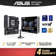 ASUS Intel TUF GAMING B860M-PLUS WIFI mATX B860 motherboard 12+1+2+1 80A DrMOS DDR5 PCIe 5.0 3 M.2 W
