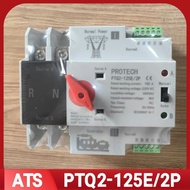 Ats 100A Ptq2-125E/2P Automatic Transfer Switch 2P 100A 220V Protech