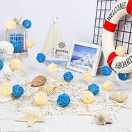 創意燈飾 籐球燈串 插座款 碧海藍天 長度3M LED氣氛燈 聖誕節