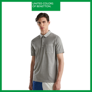 Benetton เสื้อเชิ้ตโปโล สำหรับผู้ชาย 3GR6U3010