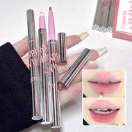 Cappuvini Double Ended Soft Matte Lip Liner With Brush Long-lasting Lip Pencil Lip Makeup D9i1