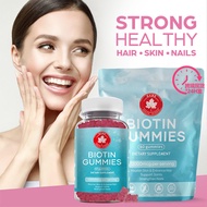 Cross-Border biotin gummies Hair Nails grow Nutritional Supplements Vitamin biotin gummies Ready Sto