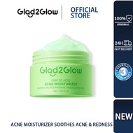 Glad2Glow Kiwi 3D Acid Acne Moisturizer 30g Relieving, soothing and drying acne pimples