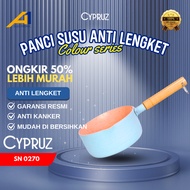 CYPRUZ SN 0270 Sauce Pan 16 Cm Color Series Milk Pan, Non-Stick, Induction Cooker