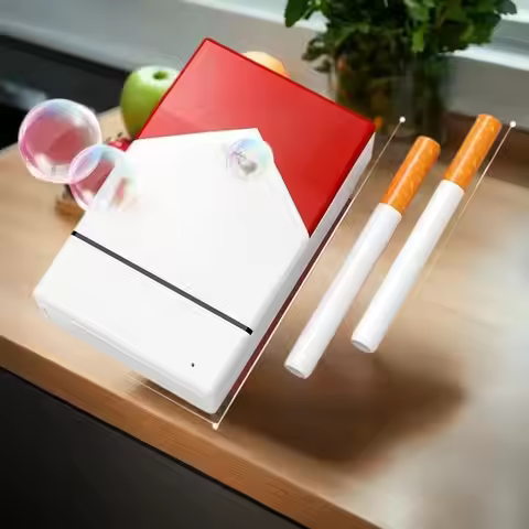 2Pcs Mini Bubble Stick Handheld Bubble Pipe Prop Prank Creative Cigarette Bubble Wand Party Atmosphe