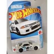 Hot Wheels Godzilla Nissan Skyline R32 R33 Tayar Getah 10mm Unspun