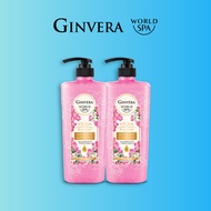 [Bundle of 2] Ginvera World Spa Body Wash Alpine Rose & Edelweiss 760ml
