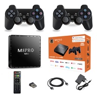 M8PRO 8K HD เครื่องเล่นเกม N64 8K HD เครื่องเกมมินิเกมตู้สำหรับครอบครัวมือจับ PS2คอนโซลเกม X2คลาสสิกกล่องทีวี