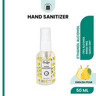 Cleanse360 English Pear Scent Hand Sanitizer 75% Ethanol Alcohol [Liquid/Spray - 50ml]