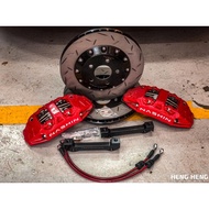 TOYOTA WISH 2009 NASHIN N5 SERIES 6POT 355MM BRAKE KIT